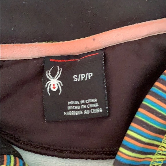 Spyder boys hoodie. Size small. - Picture 3 of 3